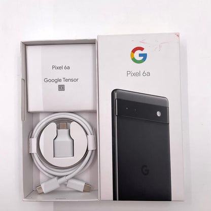 【全額返金保証】【最速発送】Google Pixel 6a 128GB Charcoal SIMフリー GB17L 白ロム 動作確認済