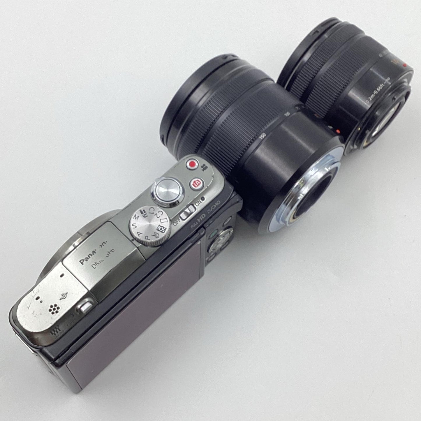 【全額返金保証】【最速発送】Panasonic デジタル一眼 LUMIX DMC-GF6W-K ダブルズームレンズキット [ブラック] 動作確認済