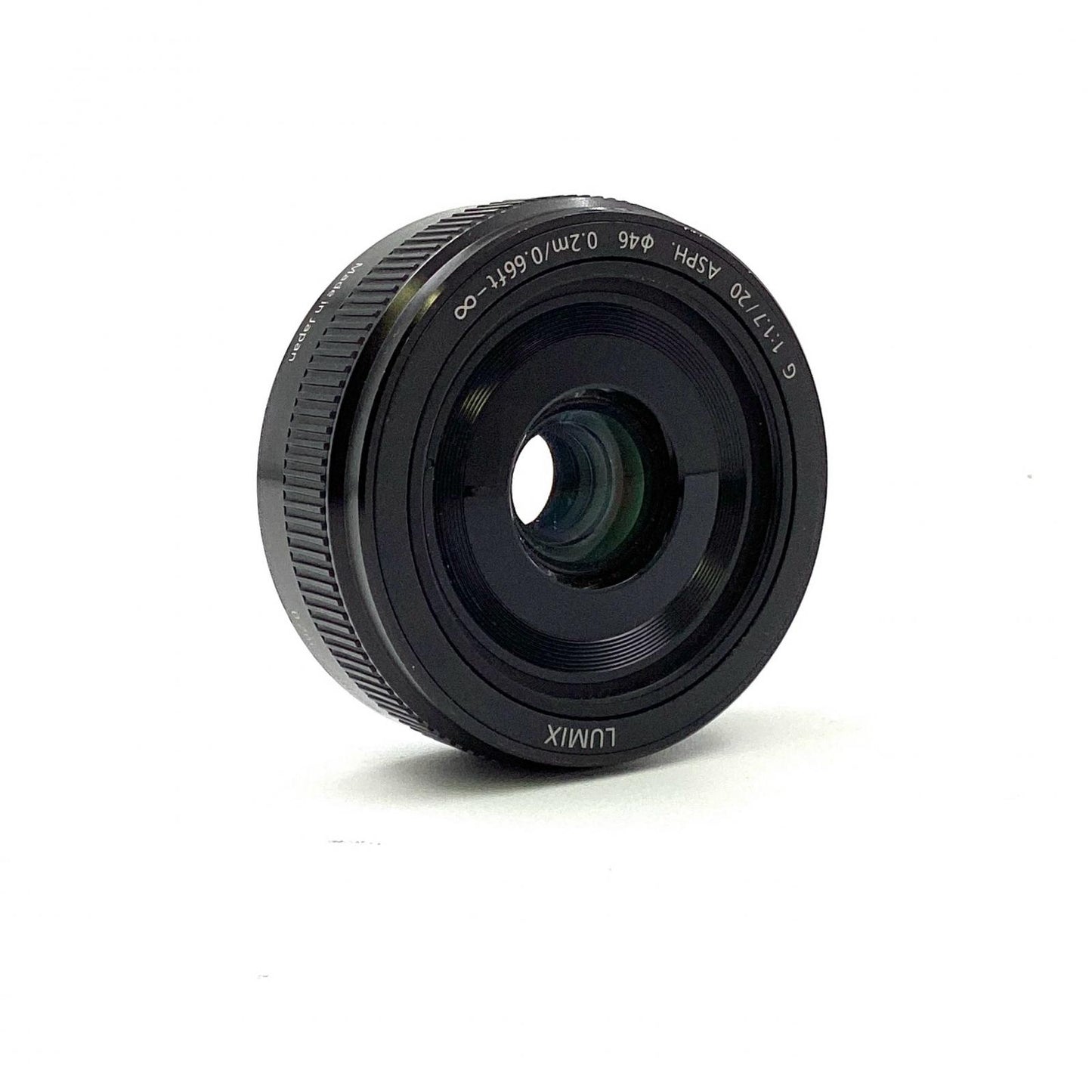 【全額返金保証】【最速発送】Panasonic LUMIX G 20mm/F1.7 II ASPH. H-H020A-K [ブラック] 動作確認済