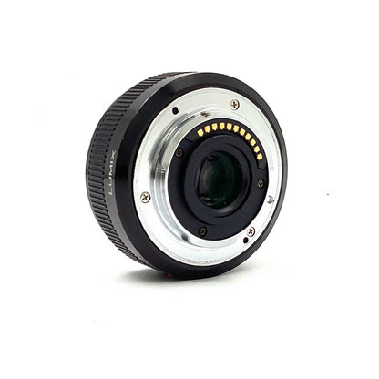 【全額返金保証】【最速発送】Panasonic LUMIX G 20mm/F1.7 II ASPH. H-H020A-K [ブラック] 動作確認済