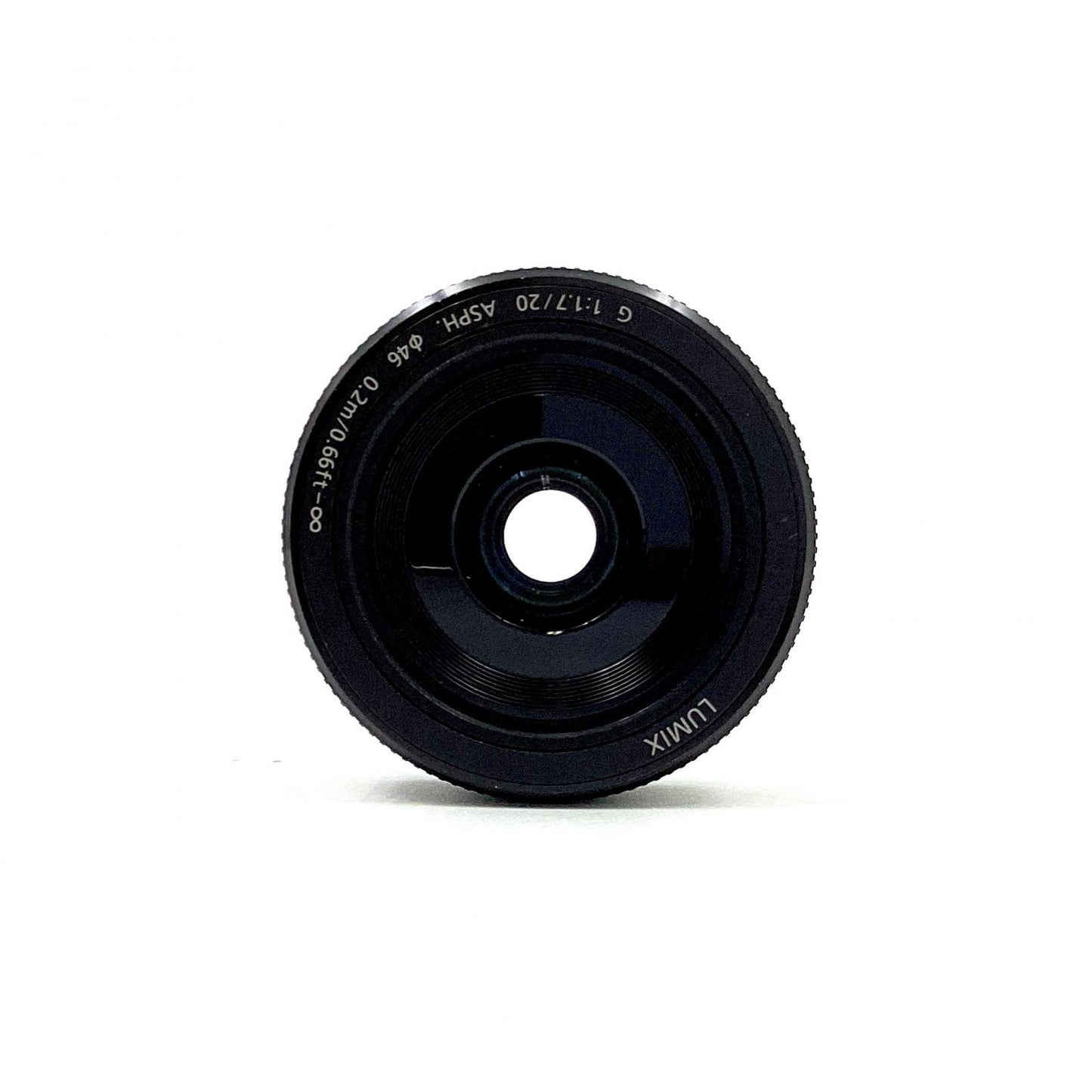 【全額返金保証】【最速発送】Panasonic LUMIX G 20mm/F1.7 II ASPH. H-H020A-K [ブラック] 動作確認済
