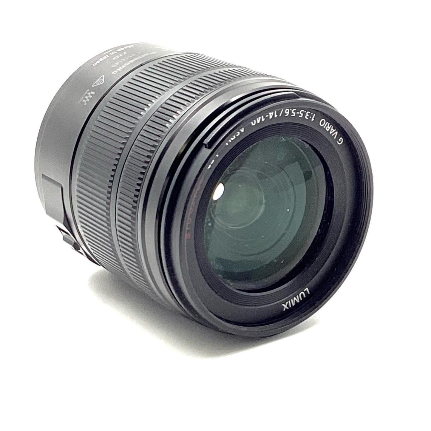 【全額返金保証】【最速発送】Panasonic LUMIX G VARIO 14-140mm/F3.5-5.6 ASPH./POWER O.I.S. H-FS14140-K [ブラック] 動作確認済