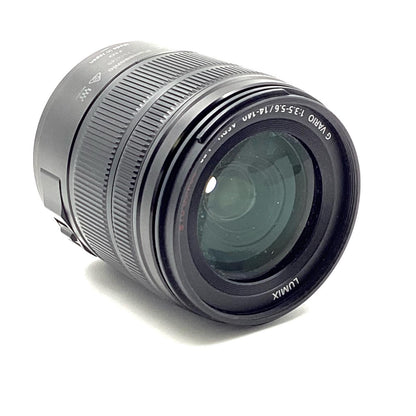 【全額返金保証】【最速発送】Panasonic LUMIX G VARIO 14-140mm/F3.5-5.6 ASPH./POWER O.I.S. H-FS14140-K [ブラック] 動作確認済