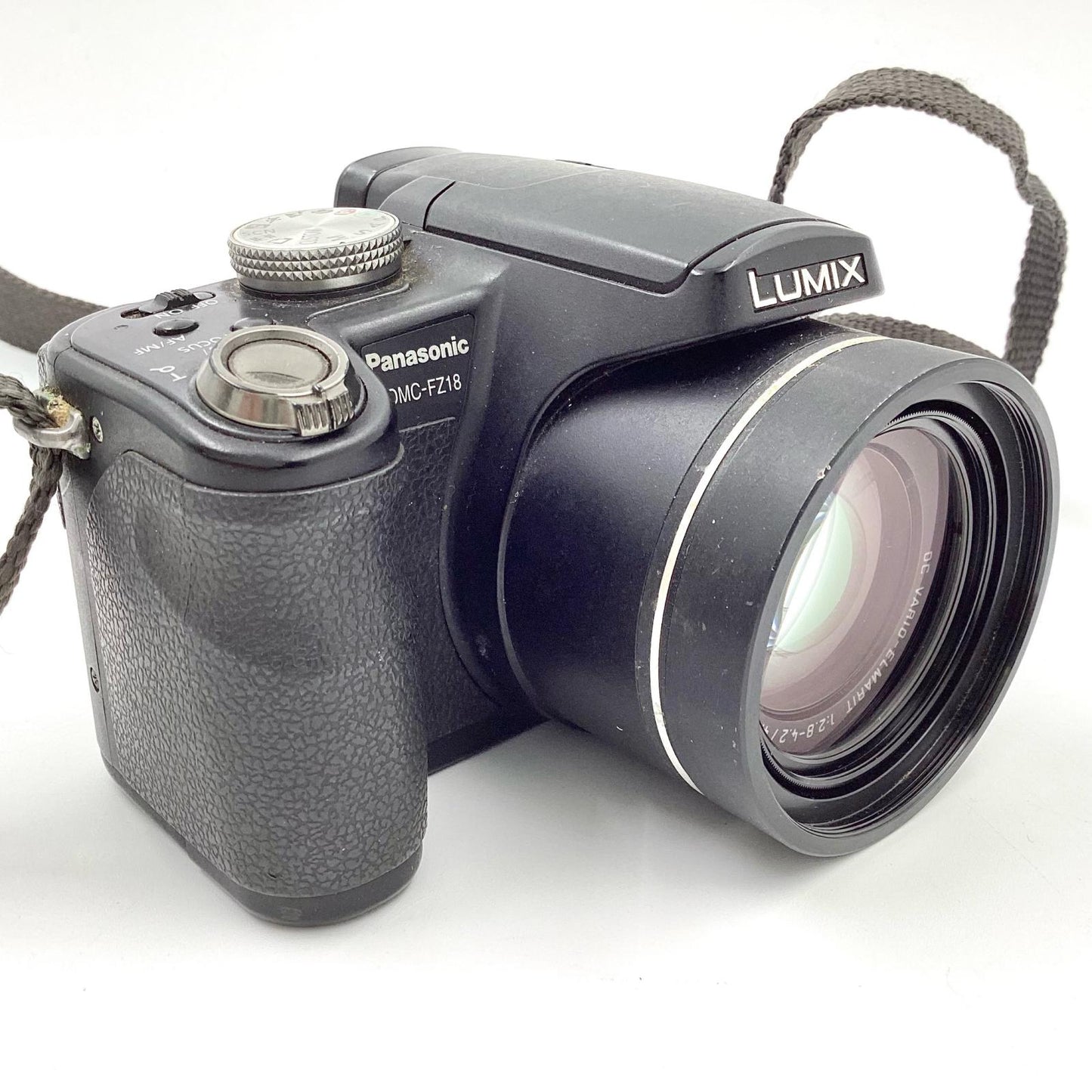 【全額返金保証】【最速発送】Panasonic コンパクトデジタルカメラ LUMIX DMC-FZ18 動作確認済