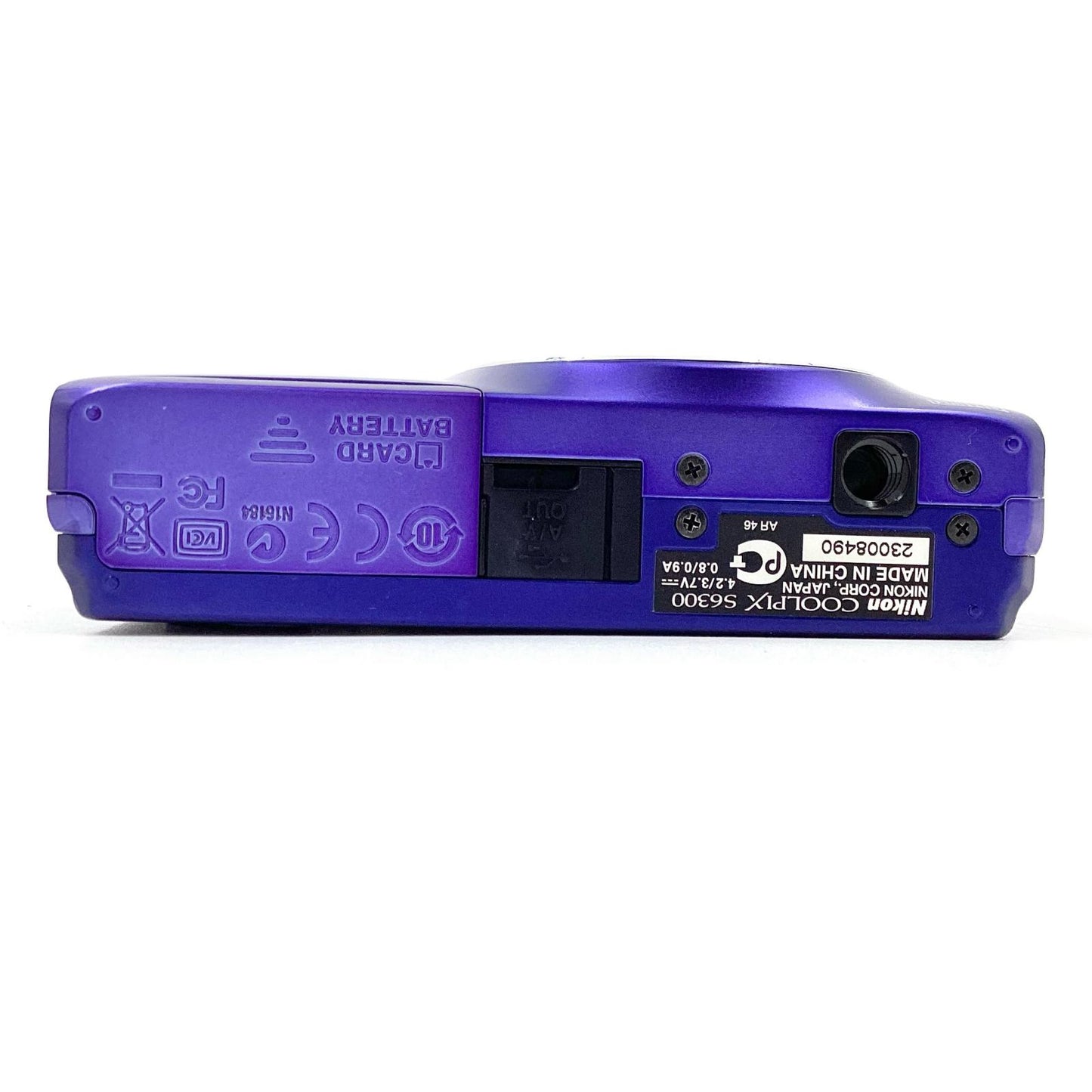 【全額返金保証】【最速発送】Nikon コンパクトデジタルカメラ COOLPIX S6300 [スタイリッシュブルー] 動作確認済