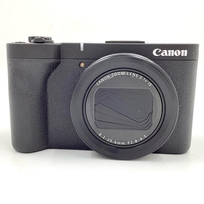 【全額返金保証】【最速発送】Canon コンパクトデジタルカメラ PowerShot V1 [ブラック] 超美品 動作確認済