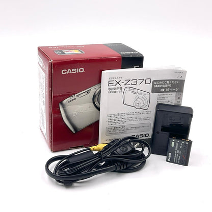 【全額返金保証】【最速発送】CASIO コンパクトデジタルカメラ EXILIM ZOOM EX-Z370 PK [ピンク] 動作確認済