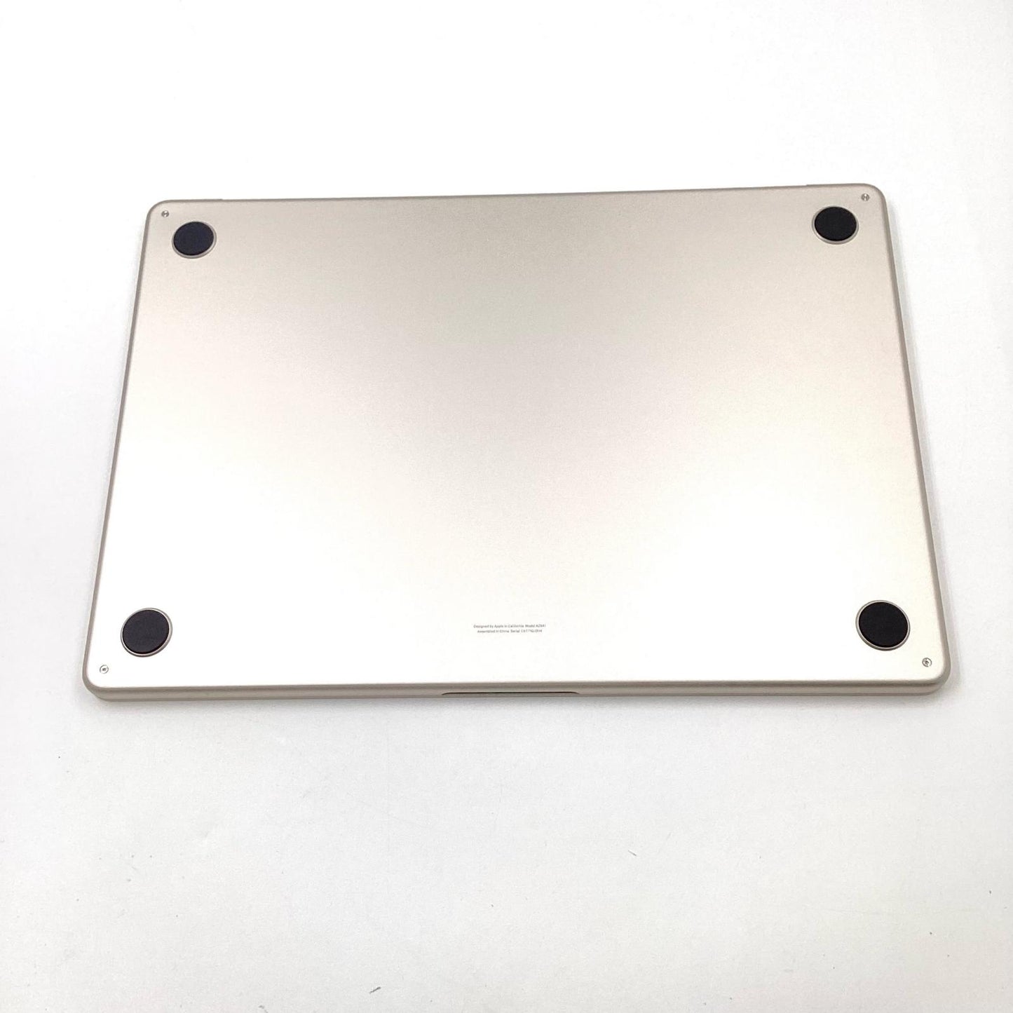 【全額返金保証】【最速発送】Apple MacBook Air 15.3インチ 2023 Apple M2 8GB SSD 256GB スターライト 100% 超美品 動作確認済