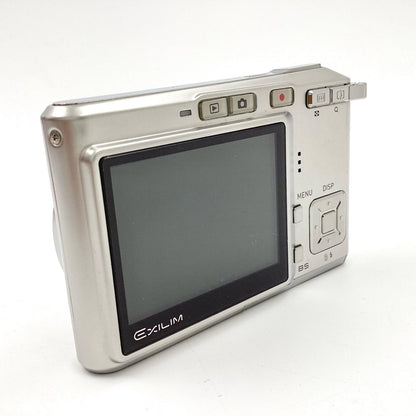 【全額返金保証】【最速発送】CASIO コンパクトデジタルカメラ EXILIM EX-S600 シルバー 動作確認済