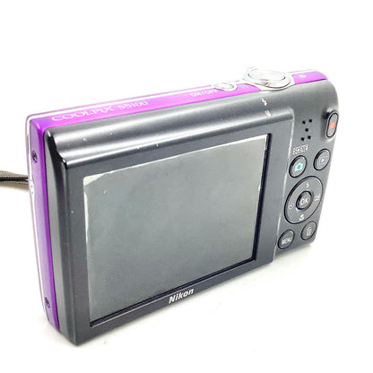 【全額返金保証】【最速発送】Nikon コンパクトデジタルカメラ COOLPIX S5100 [ライトパープル] 動作確認済