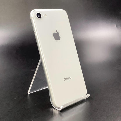 【全額返金保証】【最速発送】Apple iPhone iPhone 8 64GB シルバー Softbank SIMフリー 白ロム 動作確認済 83%