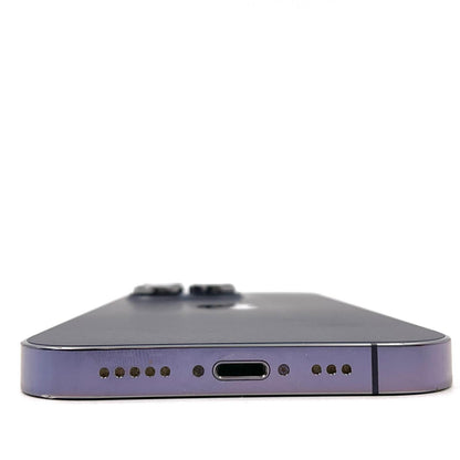 【全額返金保証】【最速発送】Apple iPhone iPhone 14 Pro 256GB ディープパープル au SIMフリー 動作確認済 76%