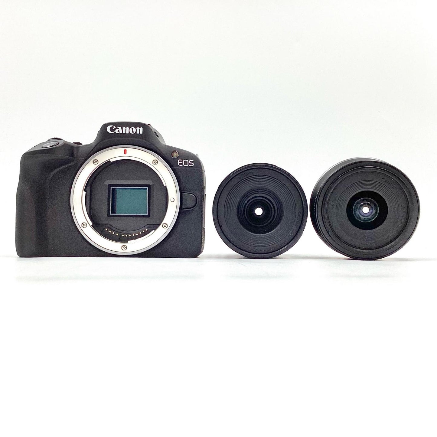 【全額返金保証】【最速発送】Canon デジタル一眼 EOS R50 ダブルズームキット [ブラック] 美品 動作確認済