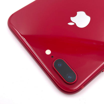 【全額返金保証】【最速発送】Apple iPhone iPhone 8 Plus 256GB (PRODUCT)RED SIMフリー 白ロム 動作確認済 89%