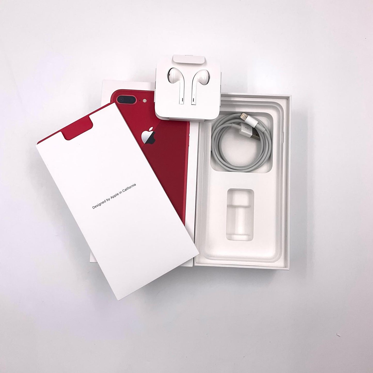 【全額返金保証】【最速発送】Apple iPhone iPhone 8 Plus 256GB (PRODUCT)RED SIMフリー 白ロム 動作確認済 89%