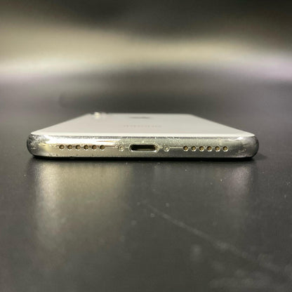 【最速発送】Apple iPhone iPhone X 256GB シルバー au 白ロム【難有】 100%