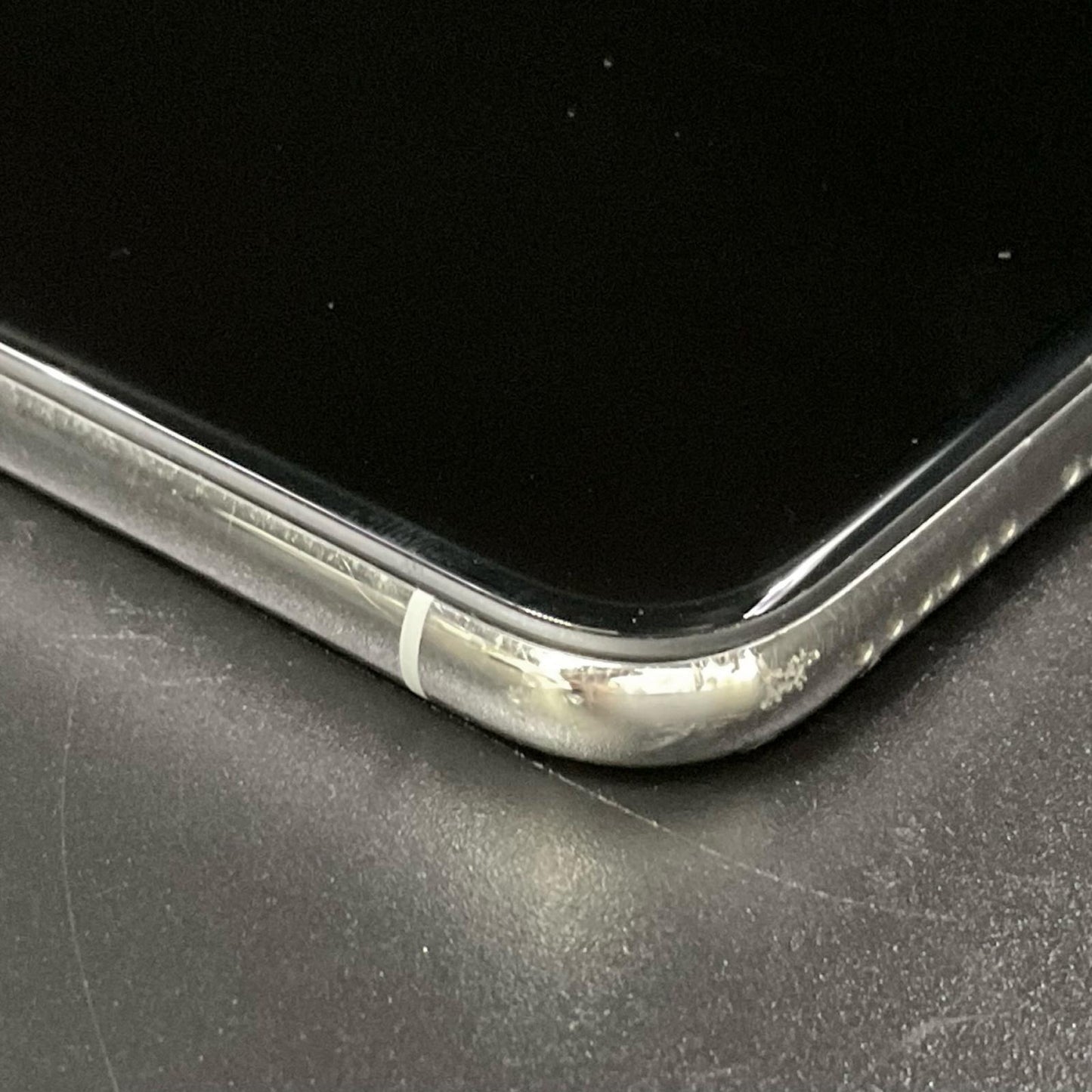 【最速発送】Apple iPhone iPhone X 256GB シルバー au 白ロム【難有】 100%