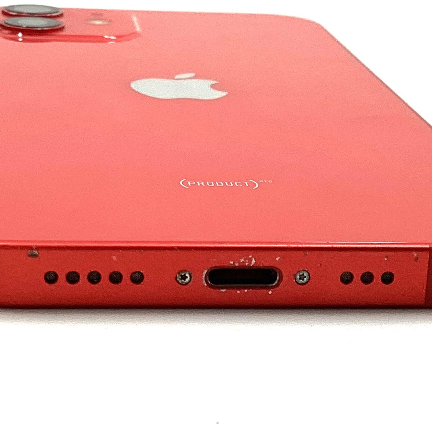 【最速発送】Apple iPhone iPhone 12 128GB (PRODUCT)RED docomo 白ロム【難有】 80%