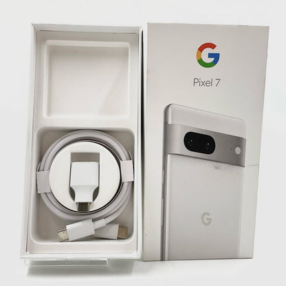 【全額返金保証】【最速発送】Google Pixel 7 128GB スノー SIMフリー G03Z5 白ロム 動作確認済