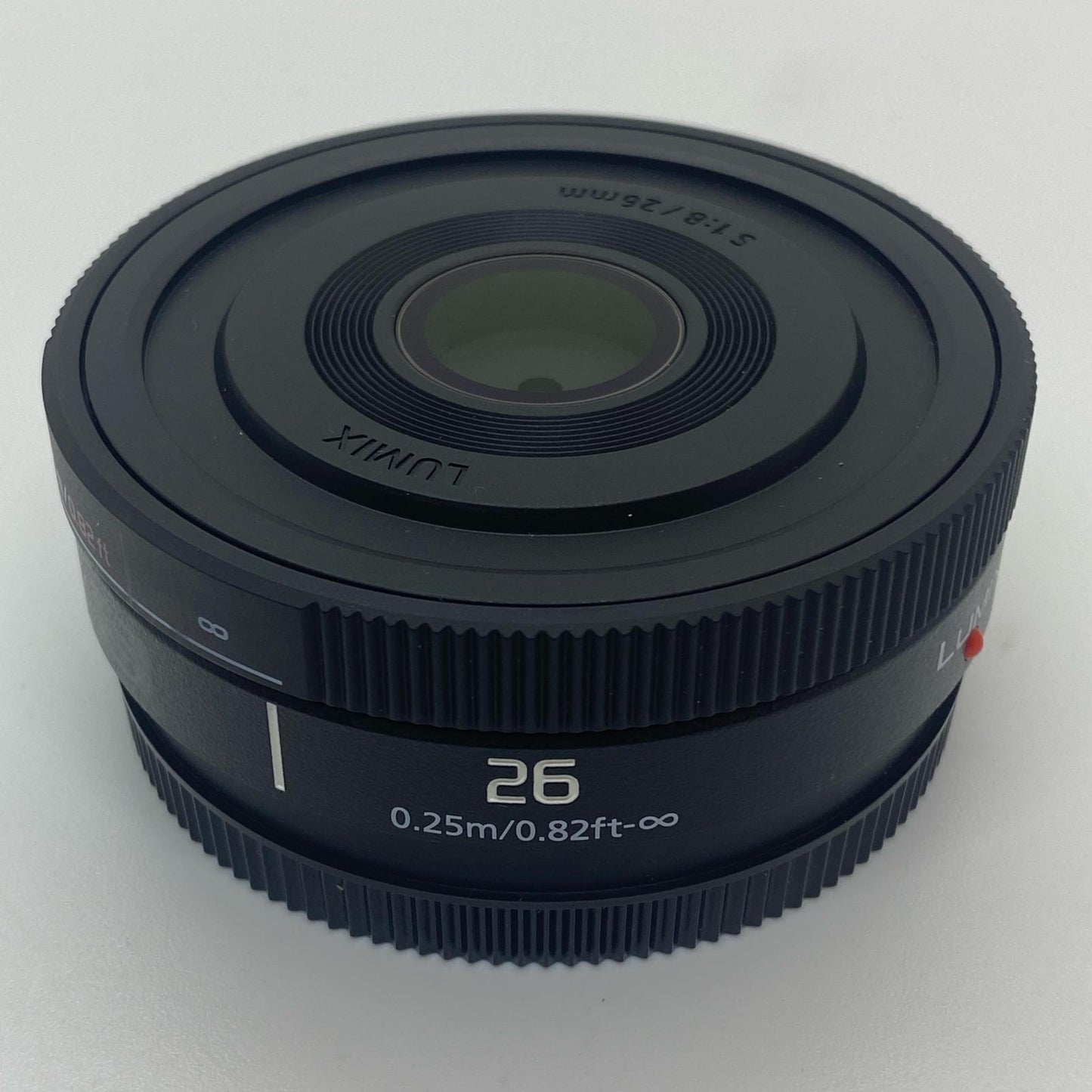 【全額返金保証】【最速発送】Panasonic LUMIX S 26mm F8 S-R26 美品 動作確認済