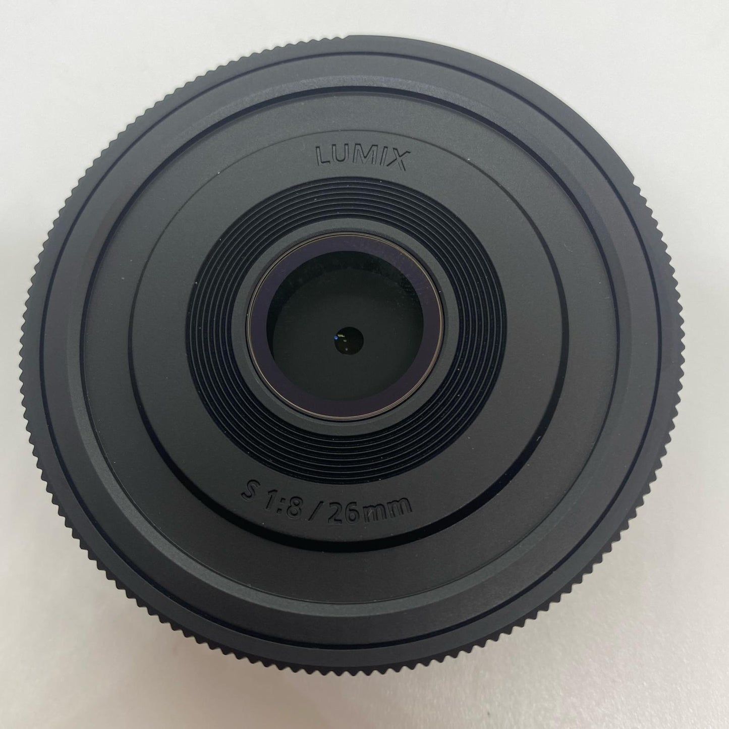 【全額返金保証】【最速発送】Panasonic LUMIX S 26mm F8 S-R26 美品 動作確認済