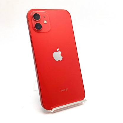 【全額返金保証】【最速発送】Apple iPhone iPhone 12 64GB (PRODUCT)RED docomo SIMフリー 白ロム 動作確認済 81%
