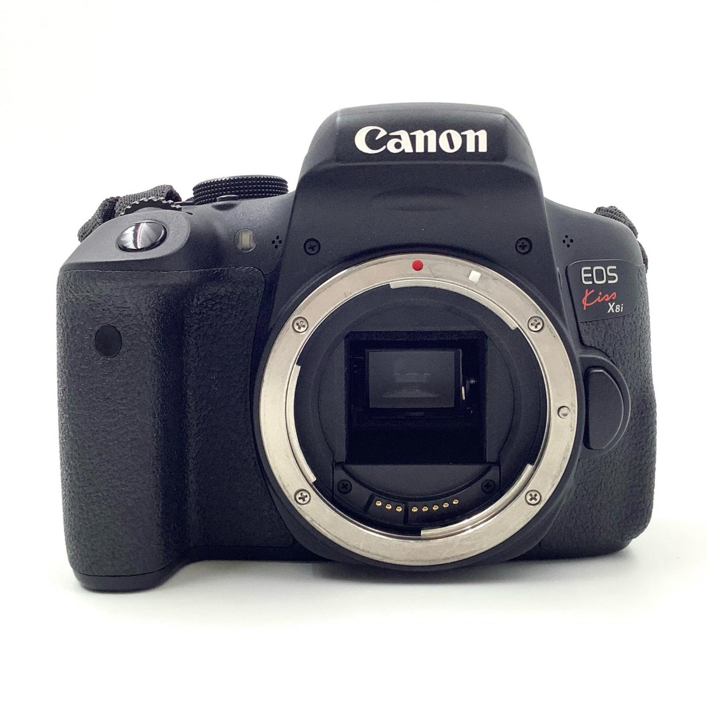 【全額返金保証】【最速発送】Canon デジタル一眼 EOS Kiss X8i ボディ ブラック 動作確認済