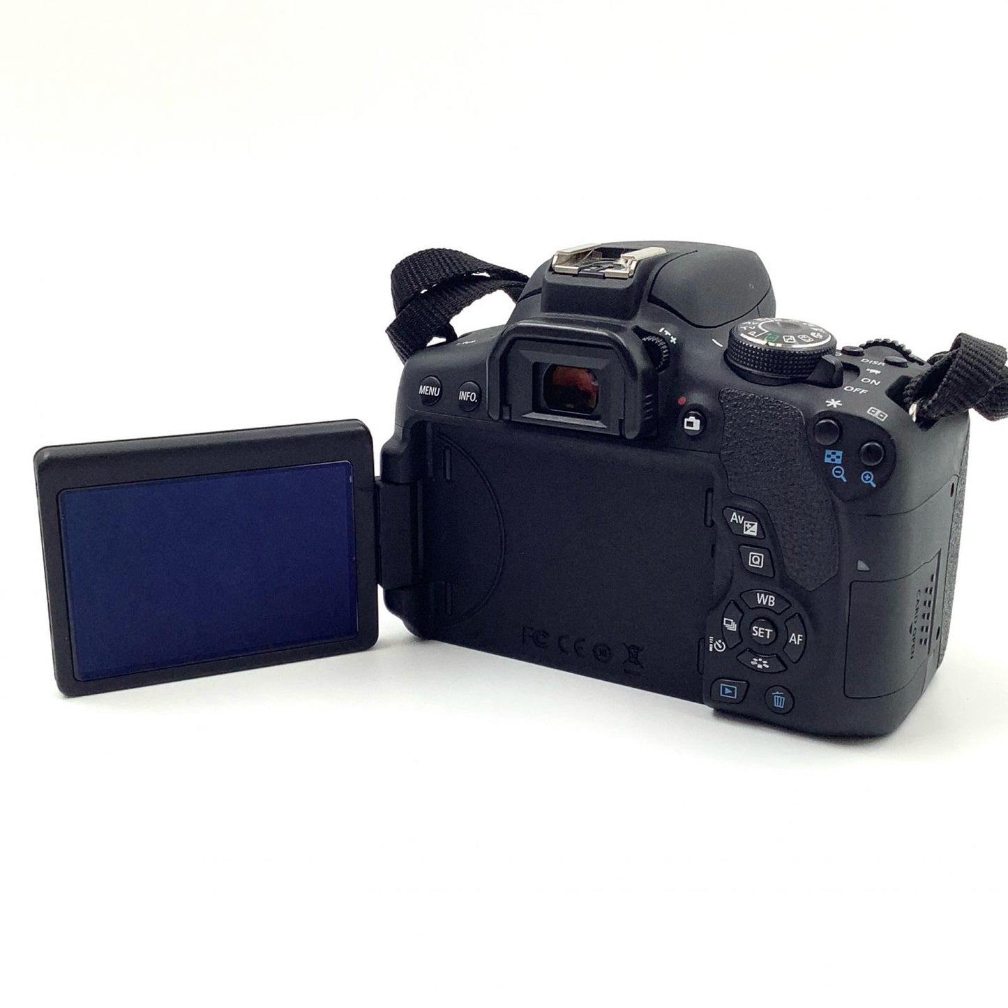 【全額返金保証】【最速発送】Canon デジタル一眼 EOS Kiss X8i ボディ ブラック 動作確認済