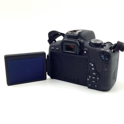 【全額返金保証】【最速発送】Canon デジタル一眼 EOS Kiss X8i ボディ ブラック 動作確認済