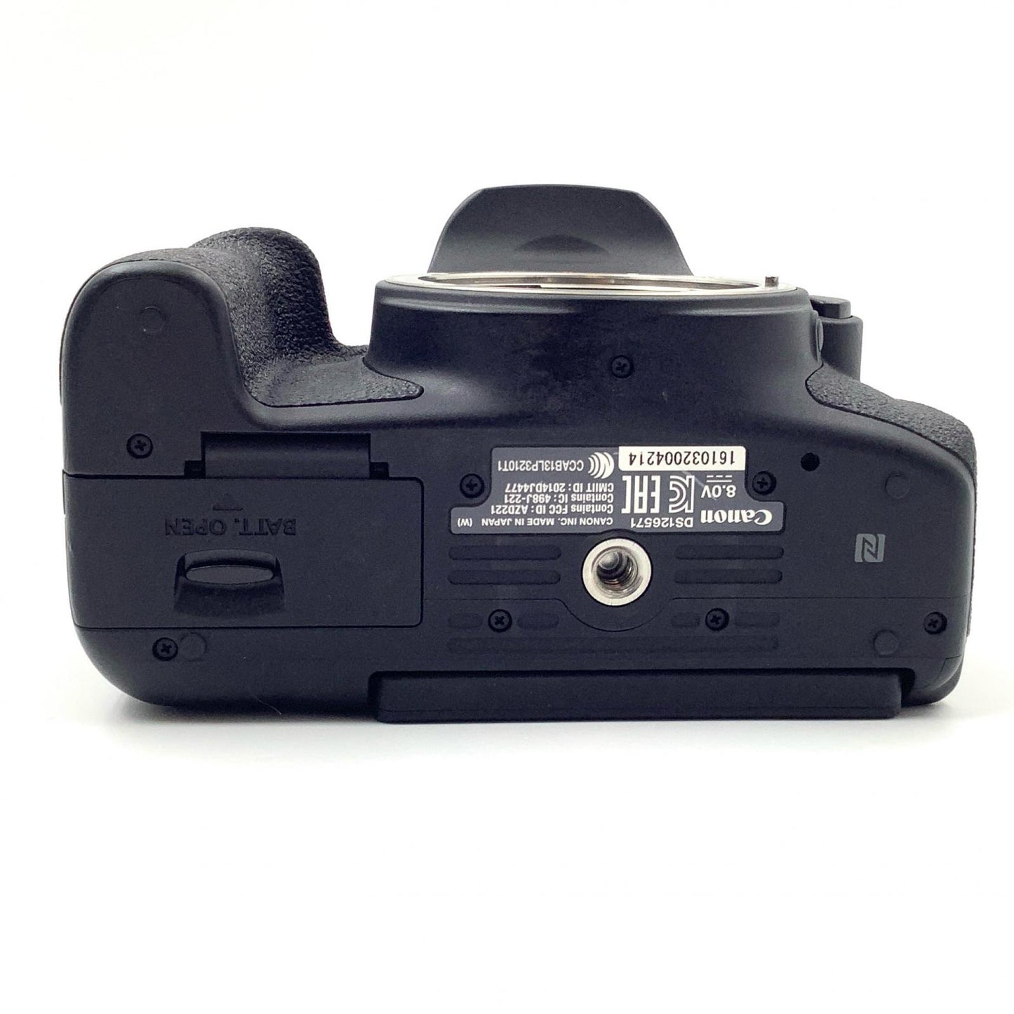 【全額返金保証】【最速発送】Canon デジタル一眼 EOS Kiss X8i ボディ ブラック 動作確認済