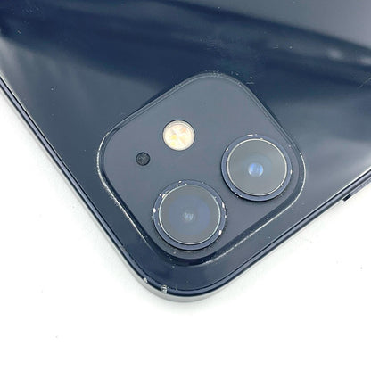 【全額返金保証】【最速発送】Apple iPhone iPhone 12 128GB ブラック 白ロム 動作確認済 77%