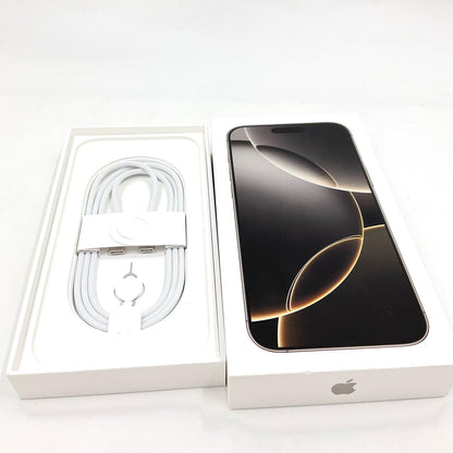 【全額返金保証】【最速発送】Apple iPhone iPhone 16 Pro Max 512GB ナチュラルチタニウム SIMフリー 美品 動作確認済 97%