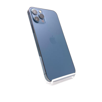 【全額返金保証】【最速発送】Apple iPhone iPhone 12 Pro 128GB パシフィックブルー au 白ロム 動作確認済 83%