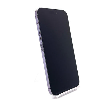 【全額返金保証】【最速発送】Apple iPhone iPhone 14 Pro Max 256GB ディープパープル SIMフリー 白ロム 動作確認済 80%