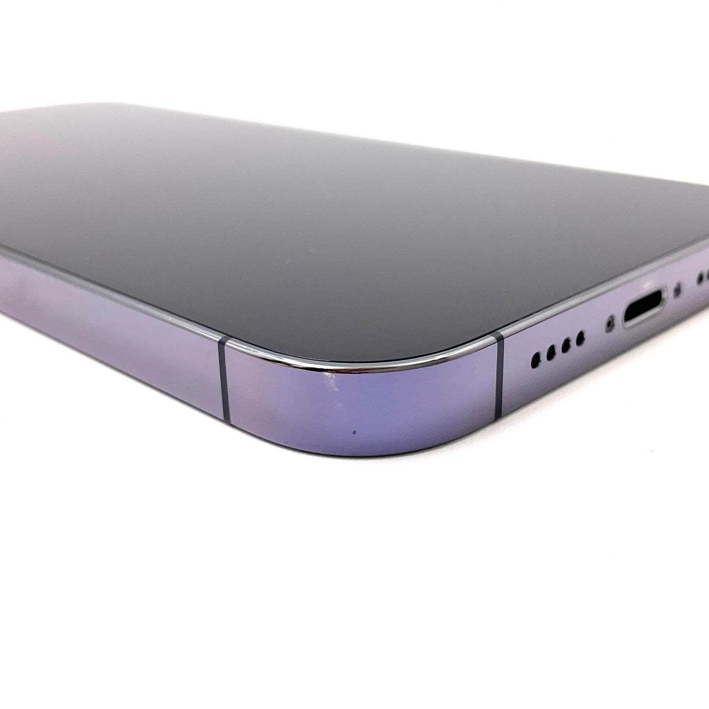 【全額返金保証】【最速発送】Apple iPhone iPhone 14 Pro Max 256GB ディープパープル SIMフリー 白ロム 動作確認済 80%