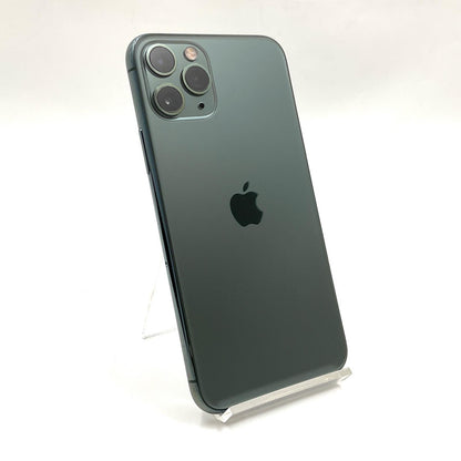 【全額返金保証】【最速発送】Apple iPhone iPhone 11 Pro 512GB ミッドナイトグリーン SIMフリー 白ロム 動作確認済 87%
