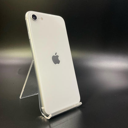 【全額返金保証】【最速発送】Apple iPhone iPhone SE（第2世代） 64GB ホワイト au 白ロム 動作確認済 88%