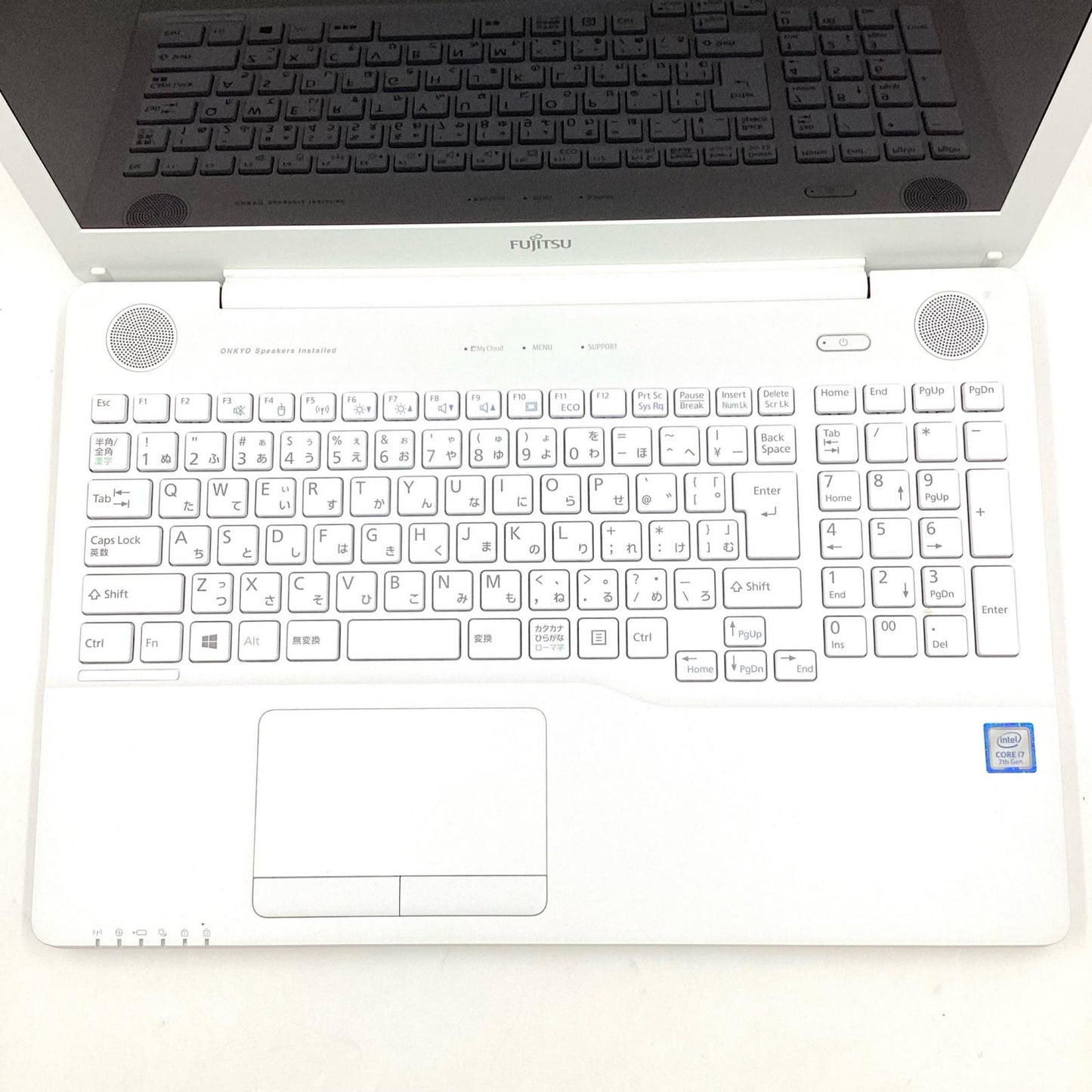 【最速発送】FUJITSU LIFEBOOK FMVA51C3W2 Intel(R) Core(TM) i7-7700HQ CPU @ 2.80GHz 8GB HDD 1TB 47.7%【難有】