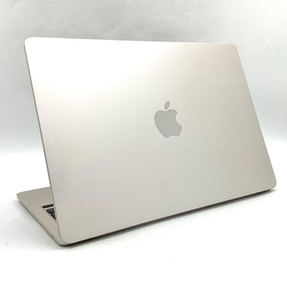 【全額返金保証】【最速発送】Apple MacBook Air 13インチ 2022 Apple M2 8GB SSD 256GB スターライト 92% 動作確認済