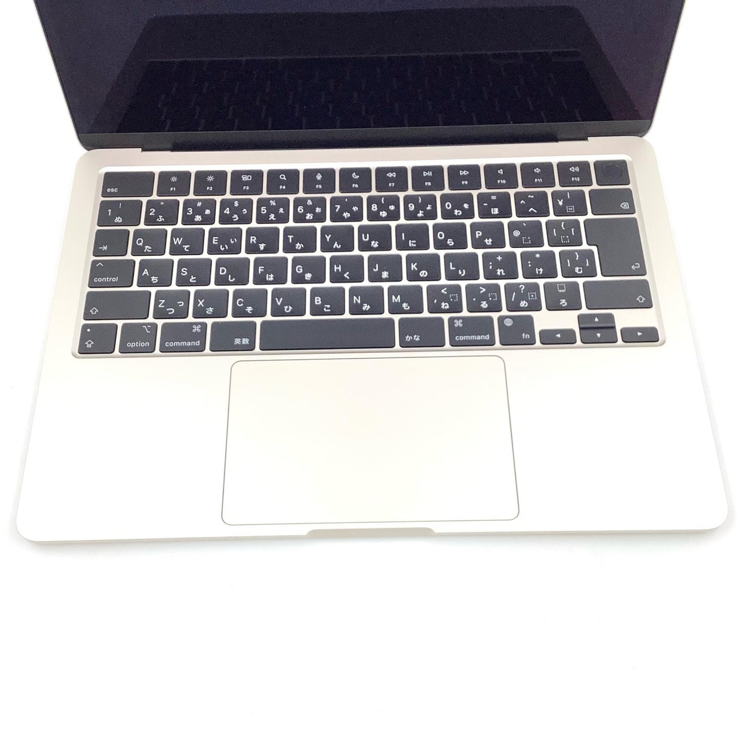 【全額返金保証】【最速発送】Apple MacBook Air 13インチ 2022 Apple M2 8GB SSD 256GB スターライト 92% 動作確認済