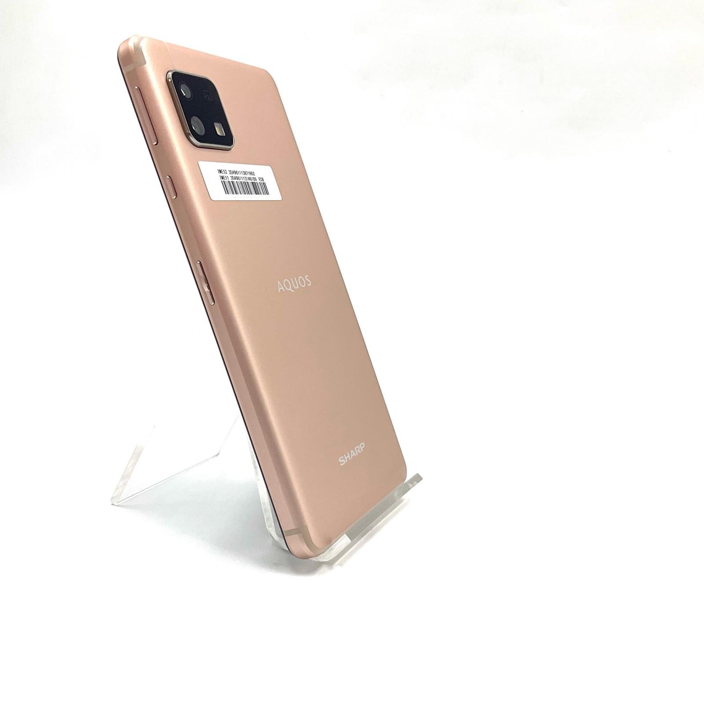 【全額返金保証】【最速発送】SHARP AQUOS sense4 lite 64GB ライトカッパー 楽天モバイル SIMフリー SH-RM15 白ロム 超美品 動作確認済