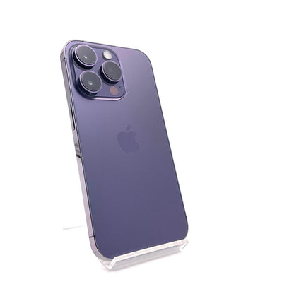 【全額返金保証】【最速発送】Apple iPhone iPhone 14 Pro 512GB ディープパープル SIMフリー 白ロム 動作確認済 85%