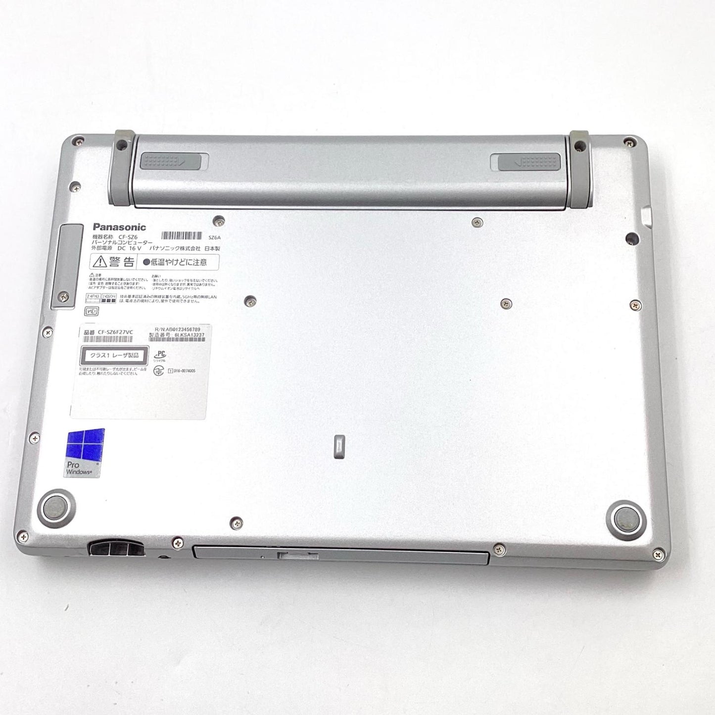 【全額返金保証】【最速発送】Panasonic Let's note CF-SZ6F27VC Intel(R) Core(TM) i7-7500U CPU @ 2.70GHz 8GB SSD 256GB 100% 動作確認済