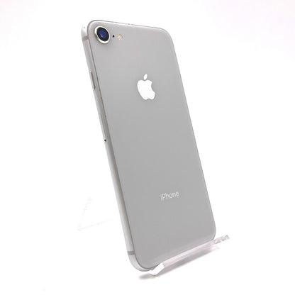【全額返金保証】【最速発送】Apple iPhone iPhone 8 64GB シルバー au 白ロム 動作確認済 100%