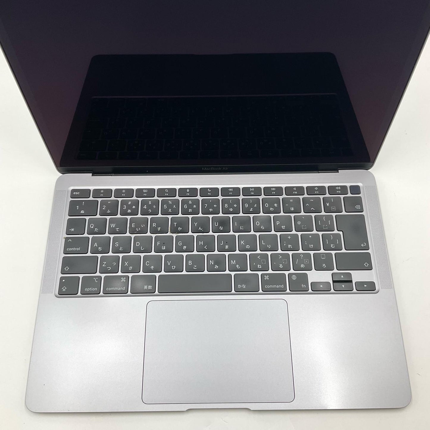 【全額返金保証】【最速発送】Apple MacBook Air 13.3インチ 2020 Apple M1 16GB SSD 256GB スペースグレイ 91% 動作確認済