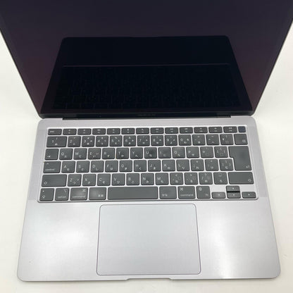 【全額返金保証】【最速発送】Apple MacBook Air 13.3インチ 2020 Apple M1 16GB SSD 256GB スペースグレイ 91% 動作確認済