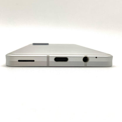 【全額返金保証】【最速発送】SHARP AQUOS sense6 128GB シルバー SIMフリー SH-M19 白ロム 動作確認済