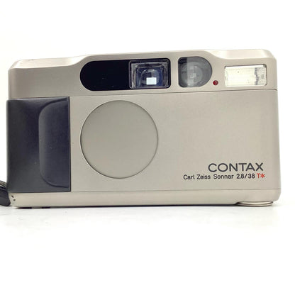 【最速発送】CONTAX CONTAX コンタックス T2 チタンシルバー データバック付属【難有】