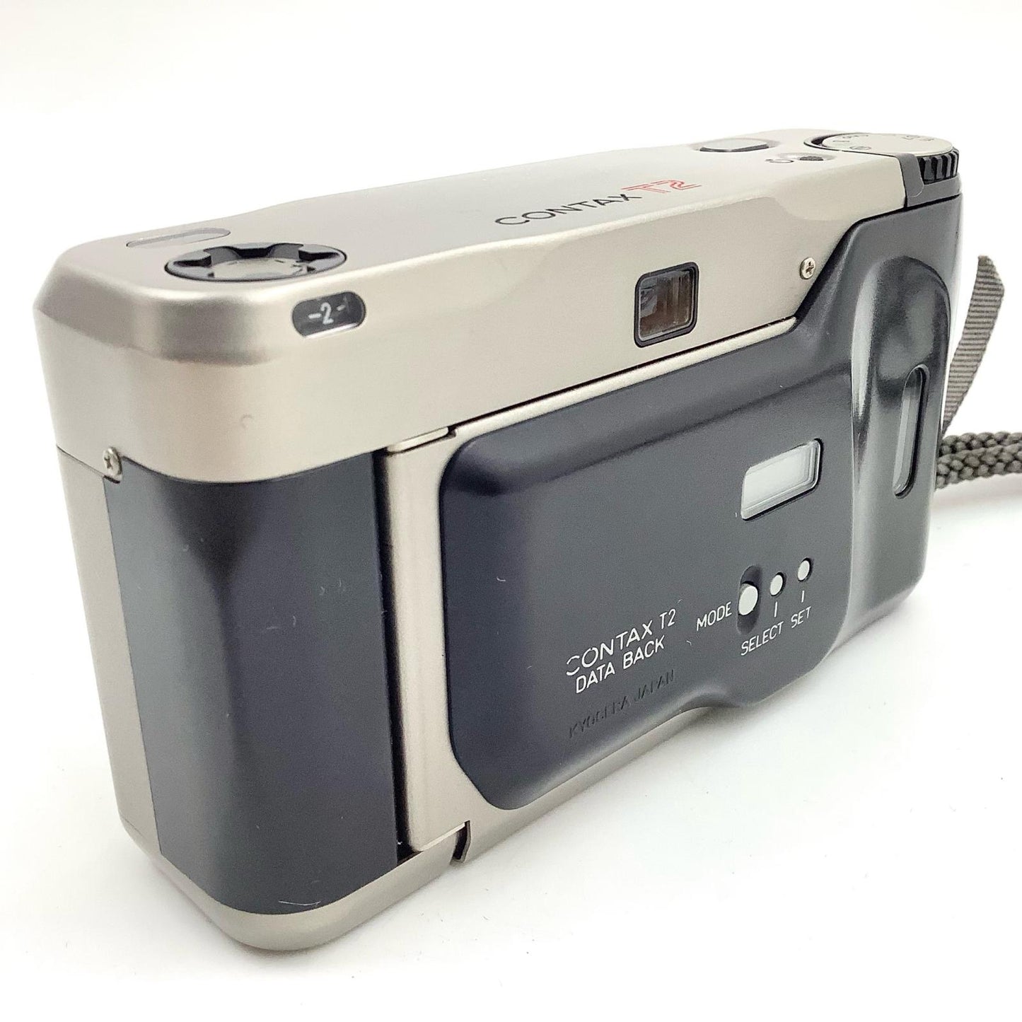 【最速発送】CONTAX CONTAX コンタックス T2 チタンシルバー データバック付属【難有】