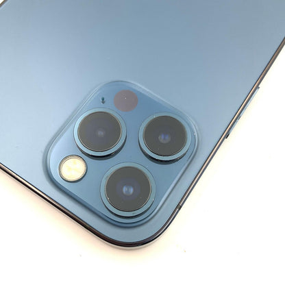 【全額返金保証】【最速発送】Apple iPhone iPhone 12 Pro 128GB パシフィックブルー SIMフリー 白ロム 動作確認済 88%